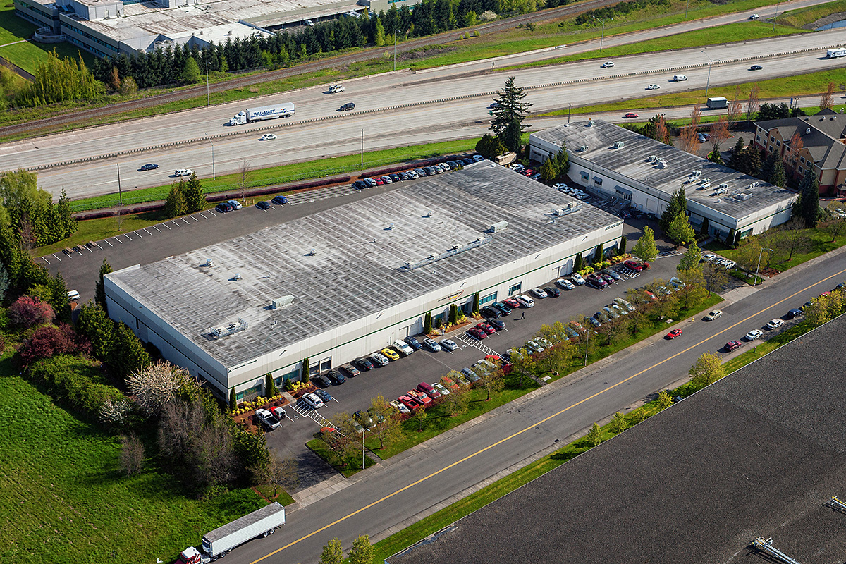 Troutdale business aerial photography
